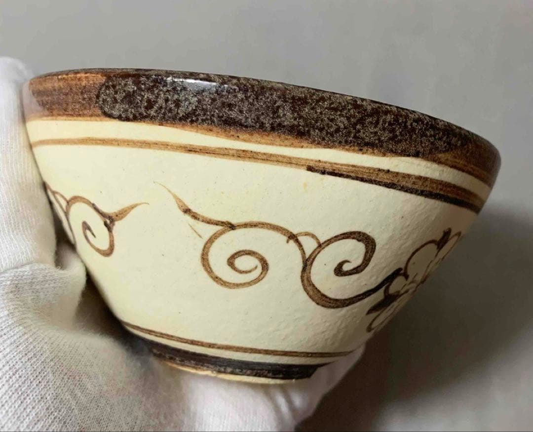 中国 魚絵碗　f2250922