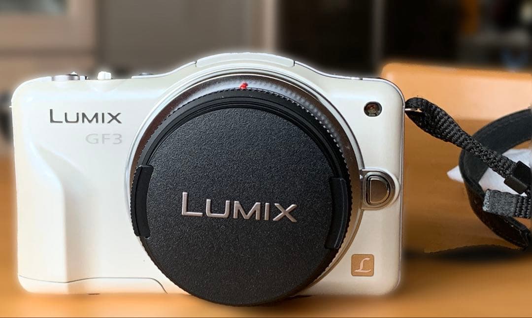 美品 Panasonic LUMIX DMC-GF3W ミラーレス一眼 動作確認