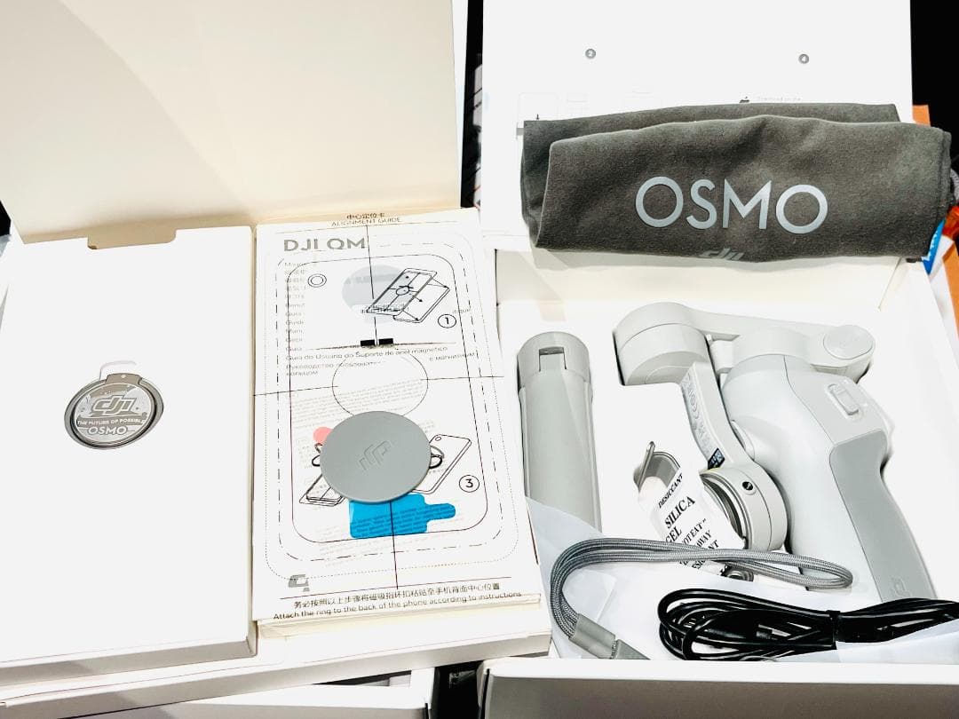 ≪保証交換後/未使用≫ DJI OM 4 スマートフォンジンバル スタビライザー