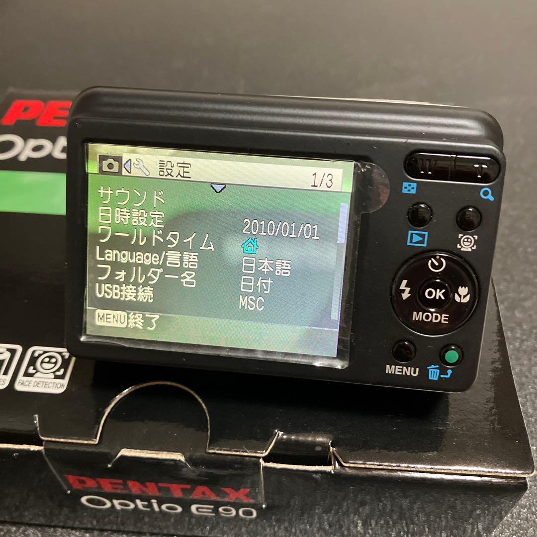 PENTAX Optio E90 10.1メガピクセル・未使用
