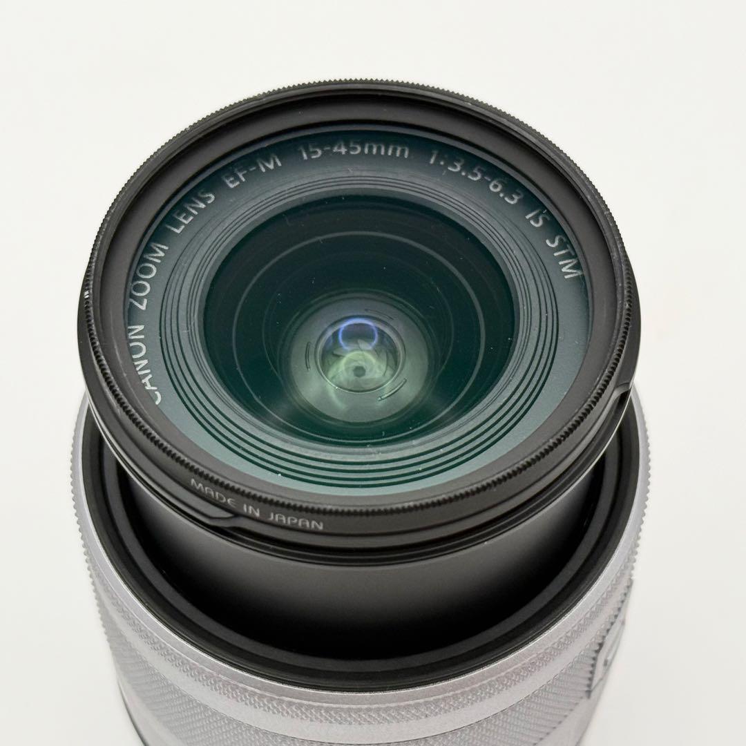 Canon EOS Kiss M2 ホワイト レンズセット