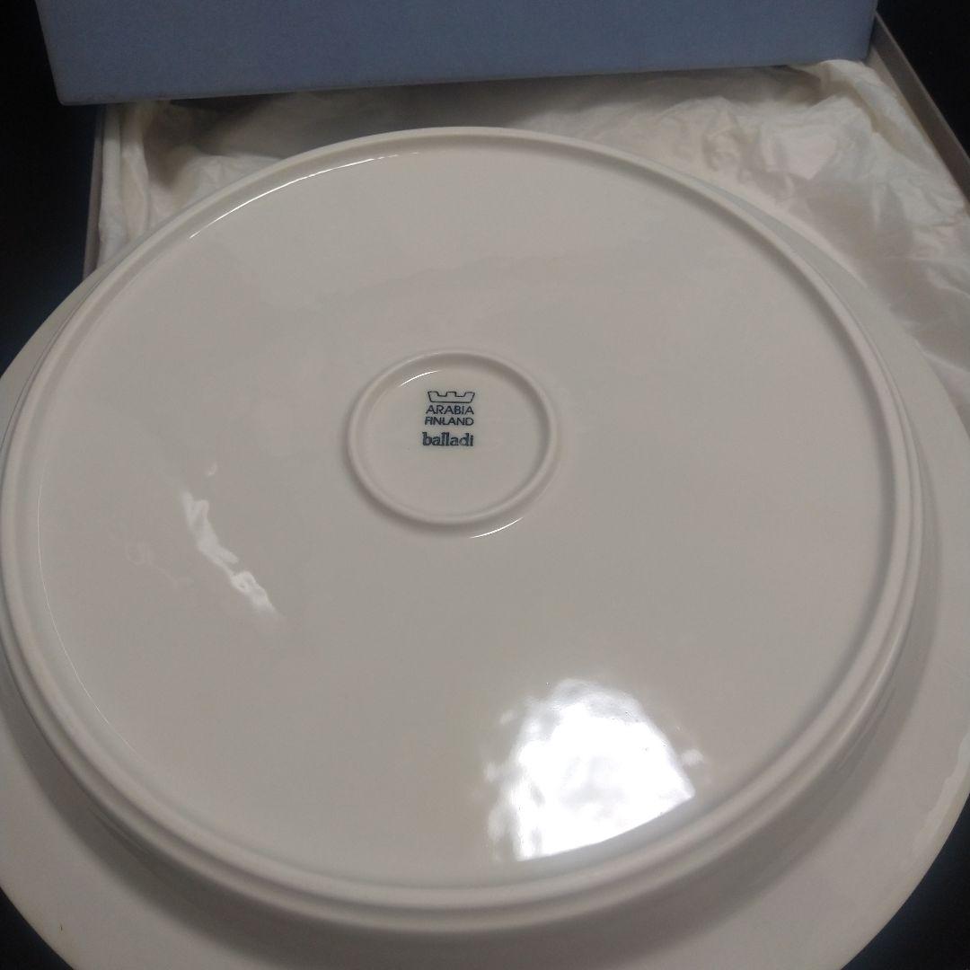 【未使用】アラビア　３３cm　大皿　旧ロゴ