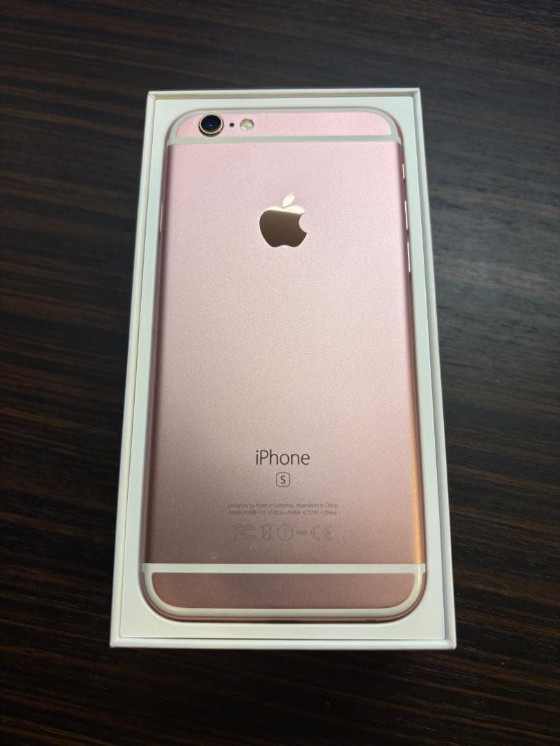 iPhone6s ローズゴールド 16GB SIMロック解除済み 美品