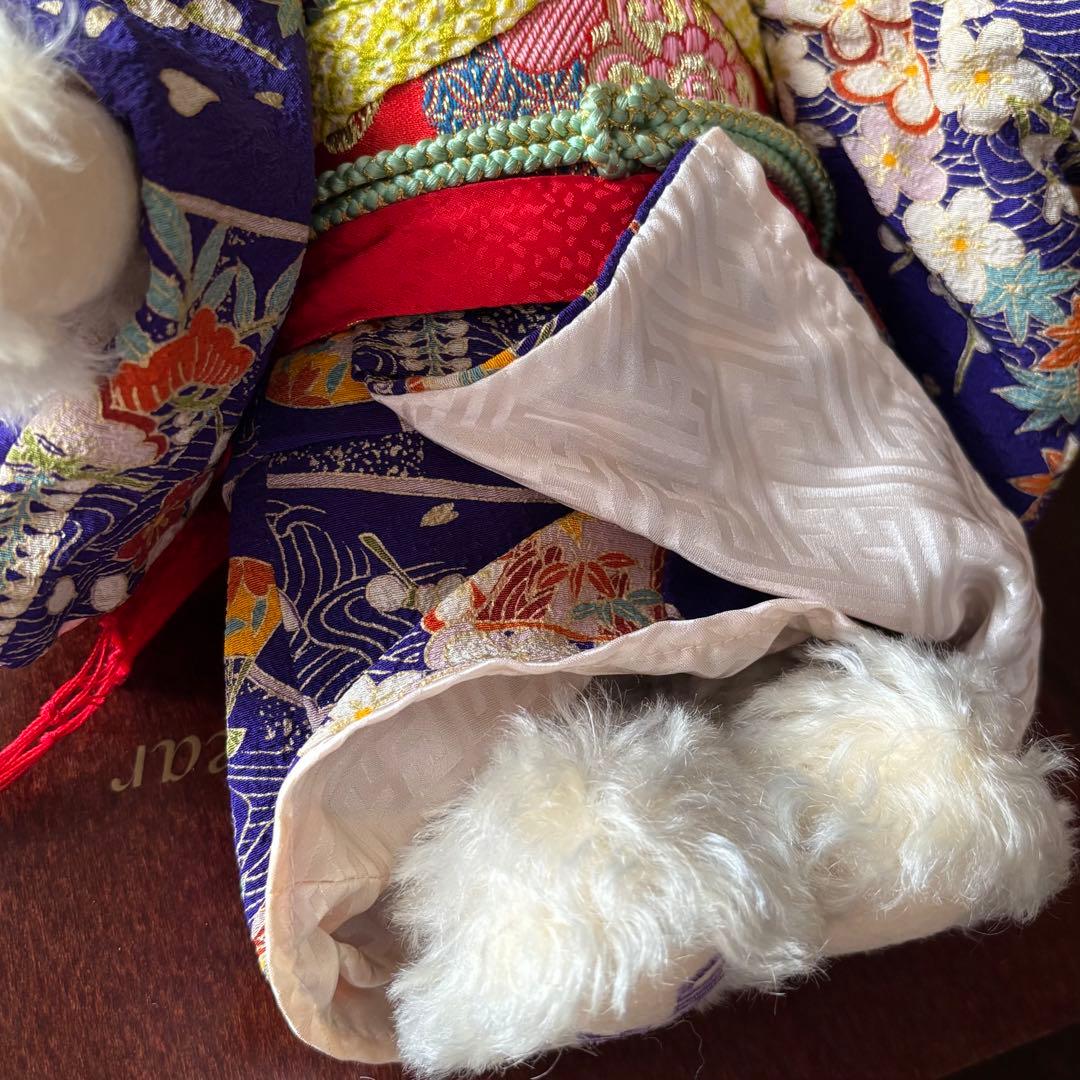 Steiffシュタイフ 千代姫テディベア2002 限定品 希少 着物 ぬいぐるみ