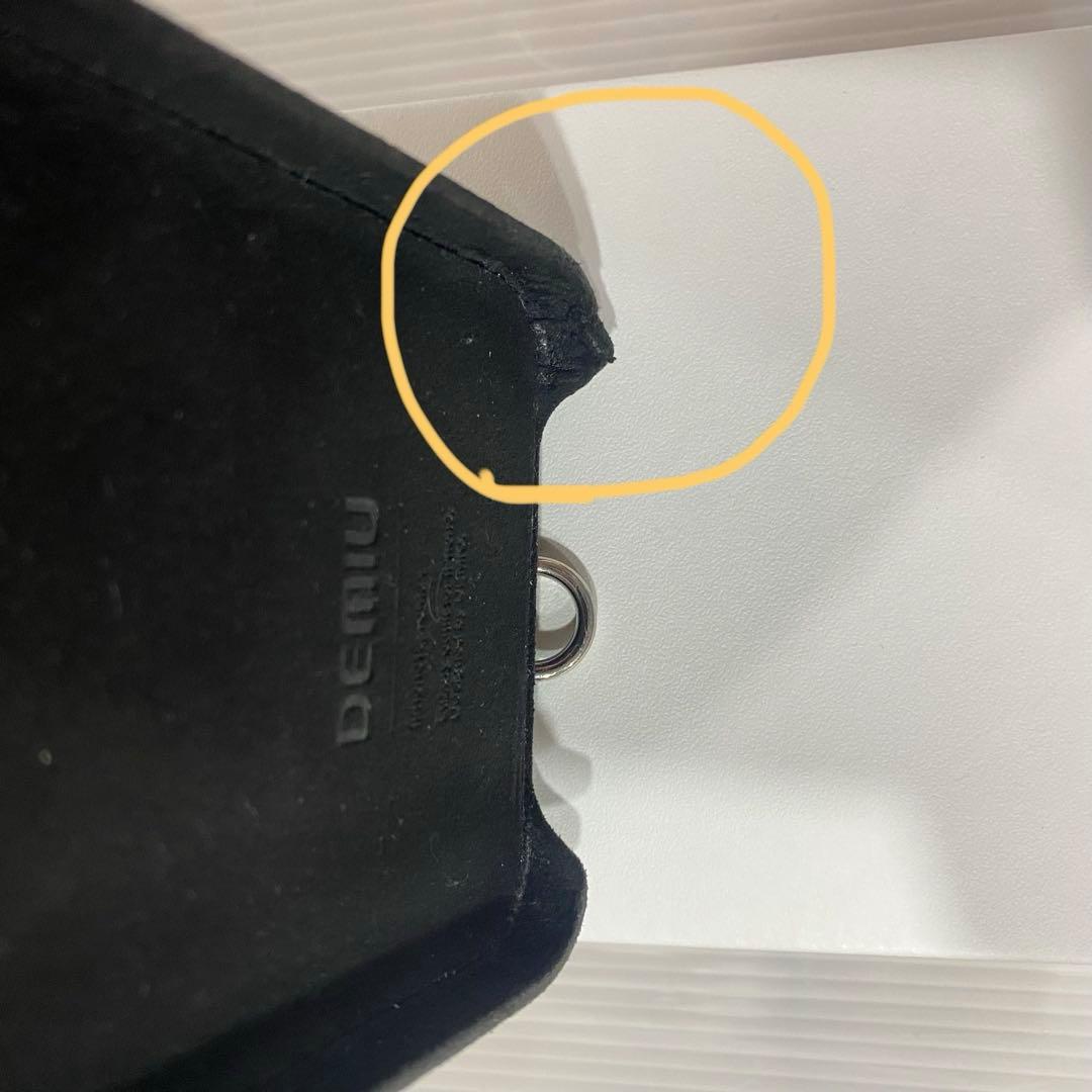 DEMIU BALLON iPhone15ProMaxケース ウルトラスウェード