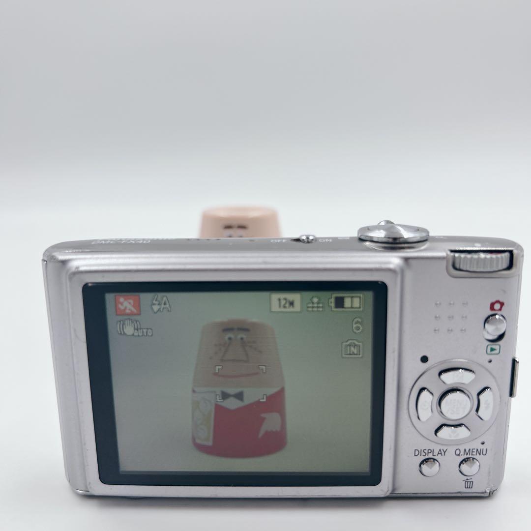 Panasonic パナソニックLUMIX DMC-FX40 シルバー デジカメ