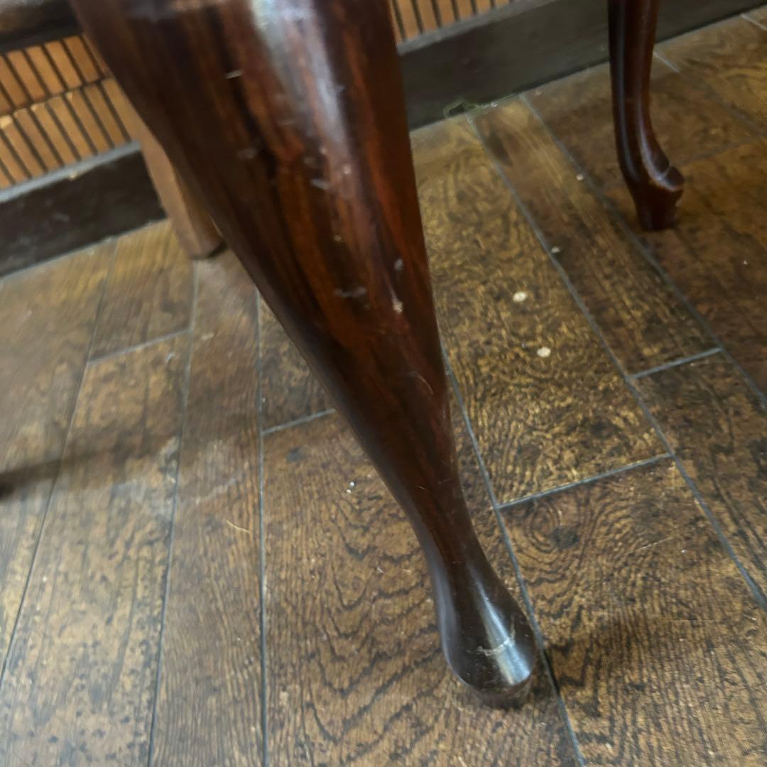 【あ】アンティーク ベロアチェア 2脚セット⑥