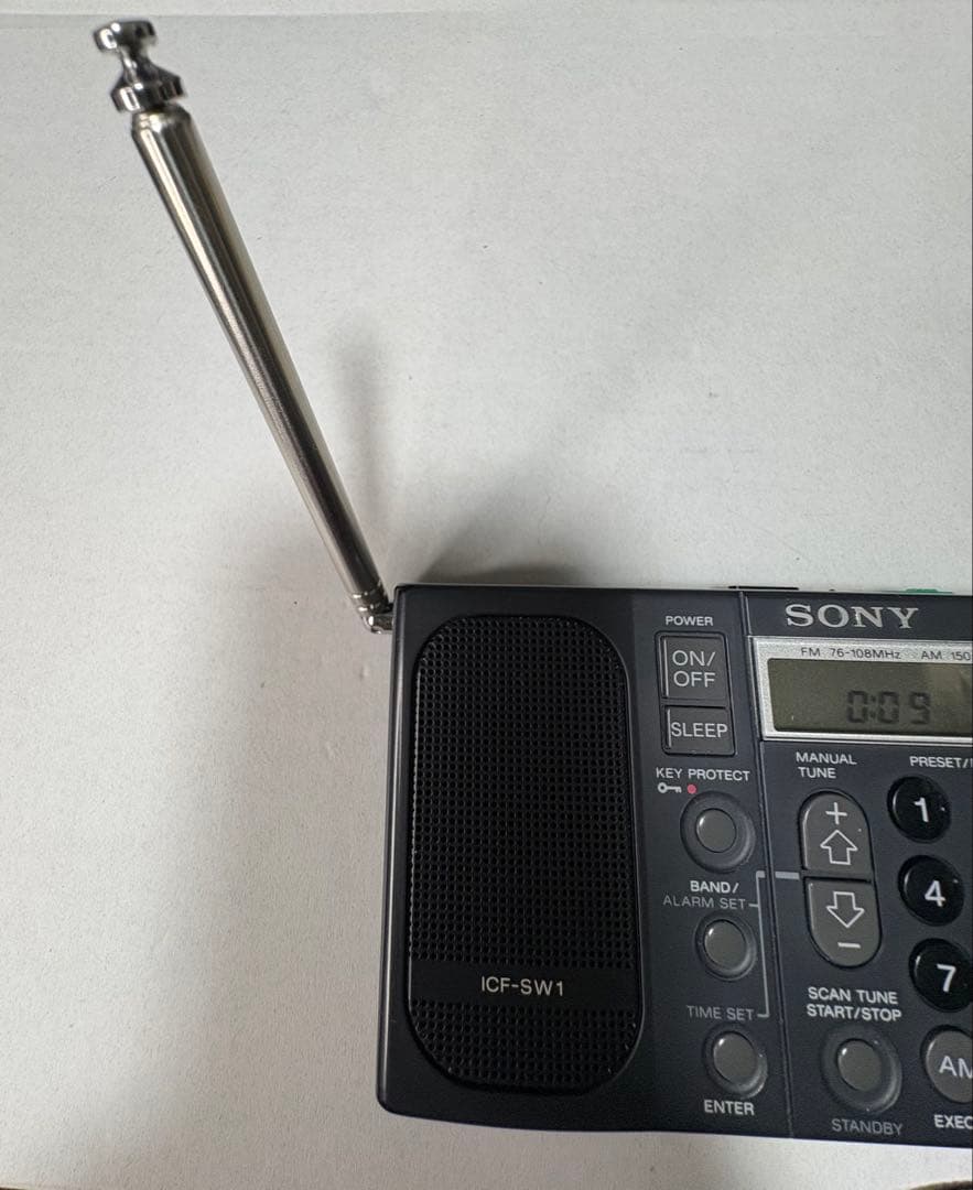 ラジオ・コンポ SONY ICF-SW1S FM STEREO