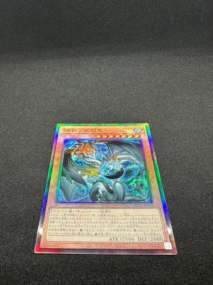 調和ノ天救竜＝ハルモニア レリーフ（自引きワンオーナー品）