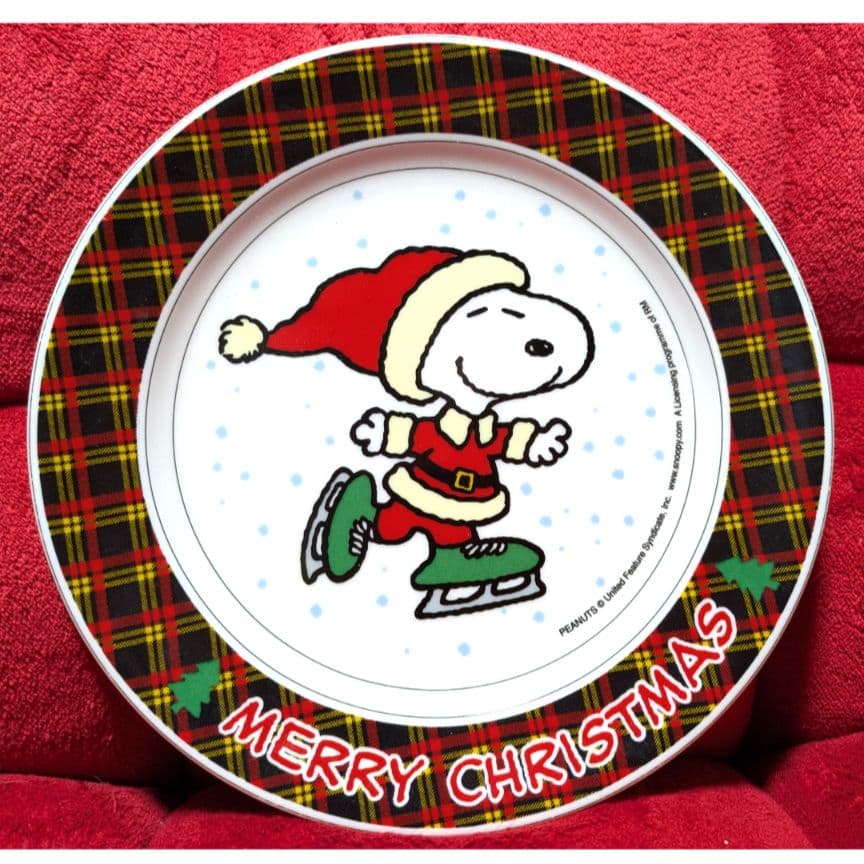 【スヌーピー】バンコク伊勢丹クリスマス限定プレート