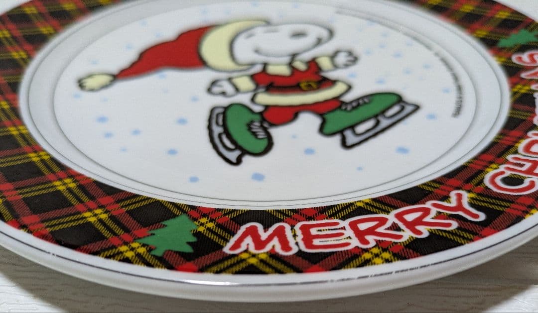【スヌーピー】バンコク伊勢丹クリスマス限定プレート