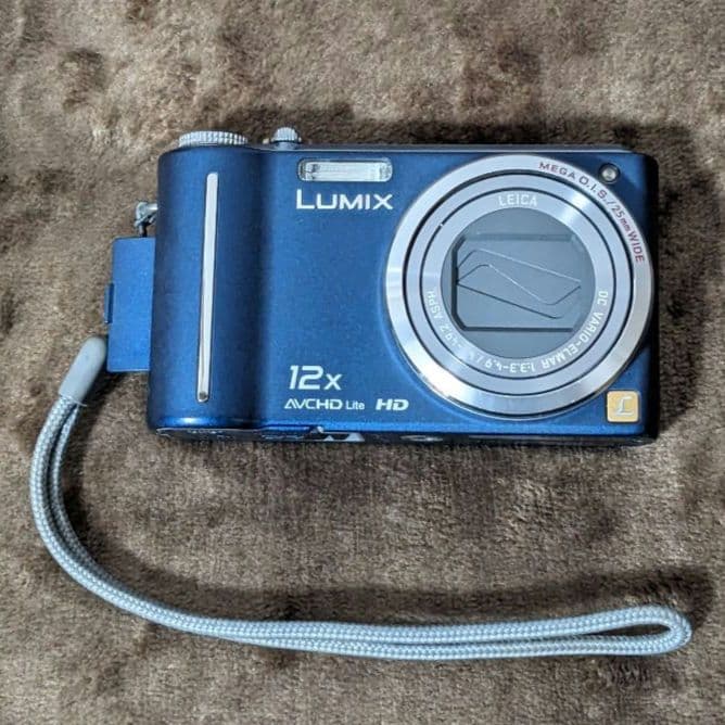 Panasonic LUMIX デジタルカメラ TZ7 ブルー