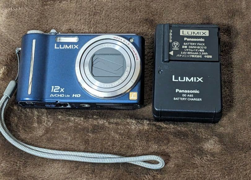 Panasonic LUMIX デジタルカメラ TZ7 ブルー