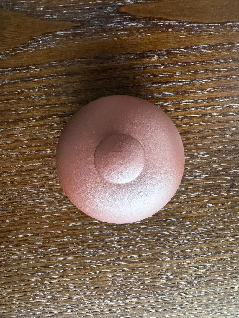 中国古玩　中国茶器　台湾茶器　　時大杉製 粗目梨皮　朱泥急須　煎茶茶道具　一つ