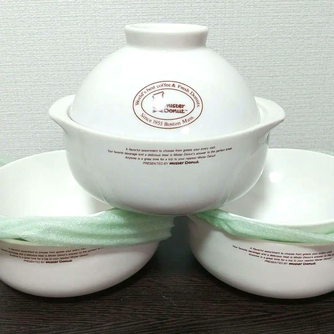 ≪ 新品未使用 ≫ ミスタードーナツ　ノベルティ ミスド　どんぶりセット☆