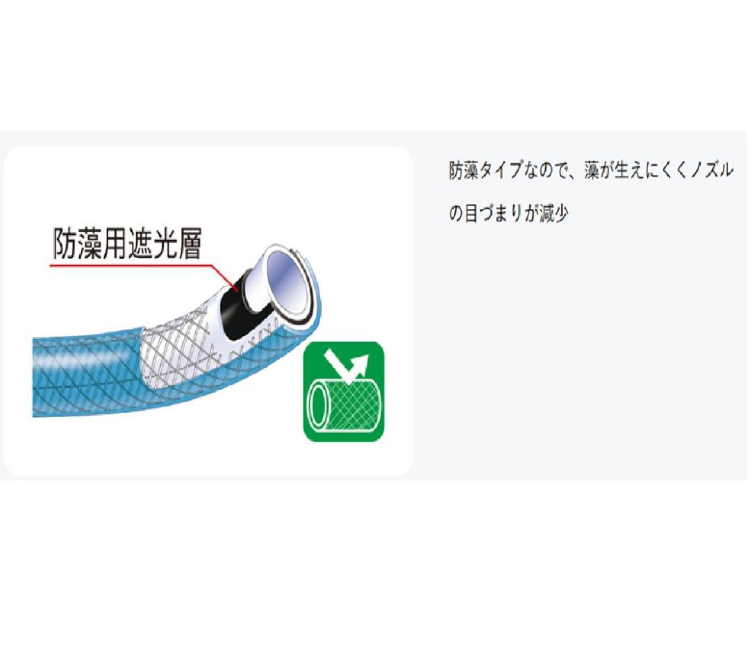 【新品】TOYOX家庭散水用糸入りウォルテホース25m　内径25mm
