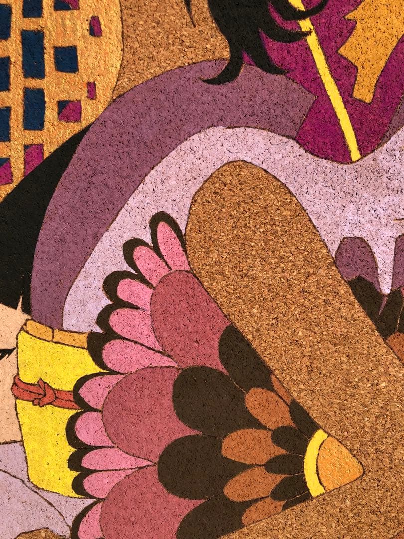 真作　Vojorna(ボジョヲナ) 立　約8号　1点物　人物画　現代アート