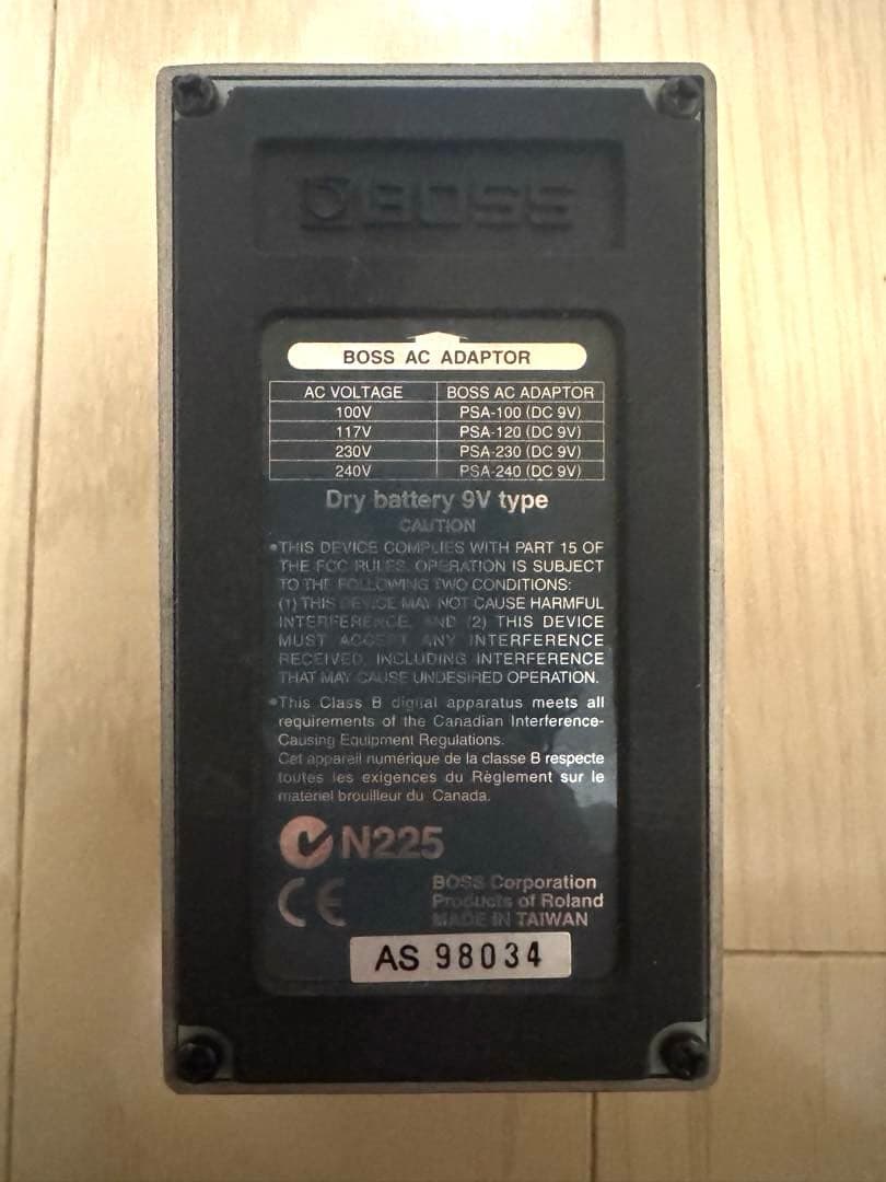 スーパーオクターブ エフェクター BOSS OC-3 Super Octave