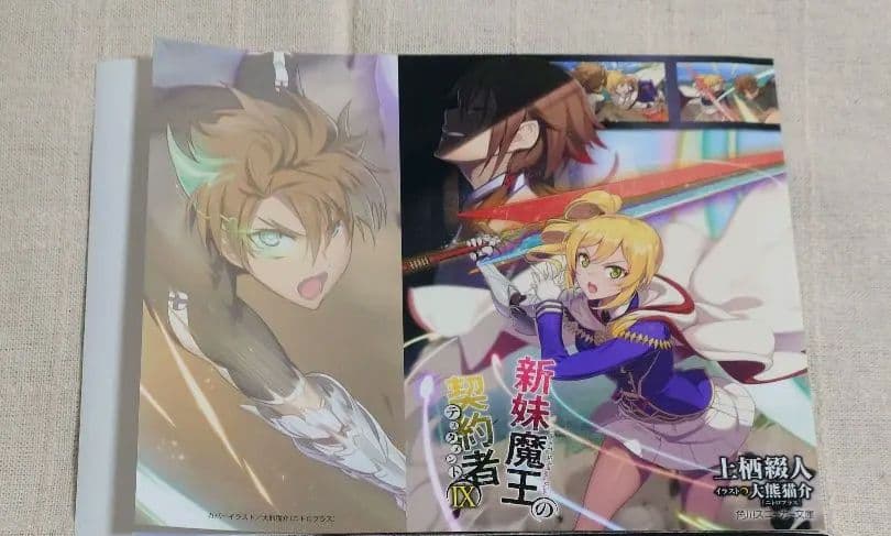 【バラ売り可】（ノベル版）新妹魔王の契約者　特典ブックカバー　10枚セット