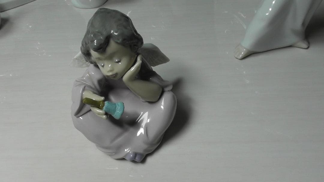 LLADRO　リヤドロ　【天使シリーズ７点】１　リアドロ　インテリアＬ484