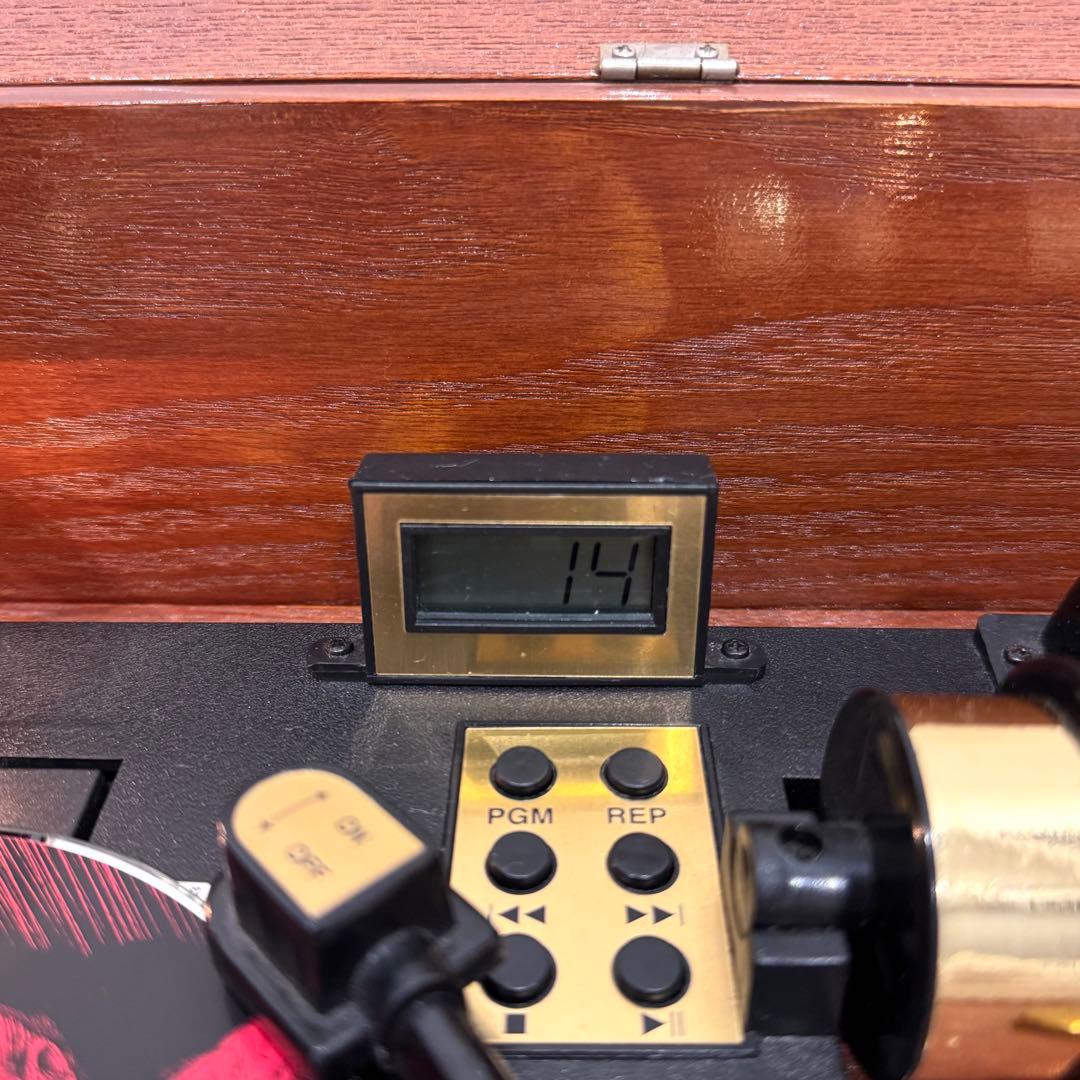 PHONOGRAPH 蓄音機型CDプレーヤー　マルチプレーヤー　ラジオ　動作品