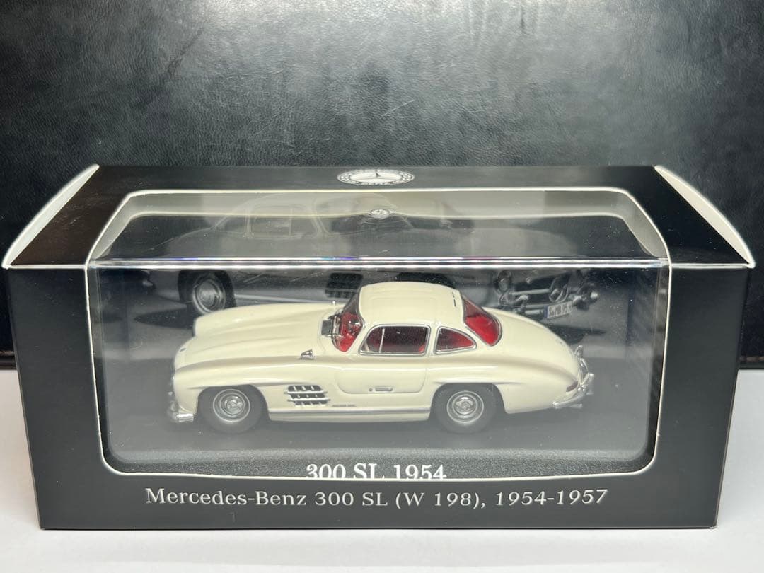 名車300 SL 1954 ホワイト ミニカー1/43