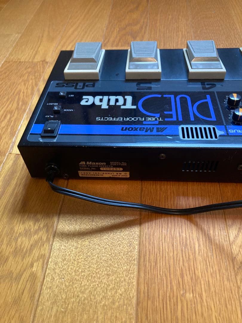 【希少 完動品】Maxon PUE5 Tube ビンテージ マルチエフェクター