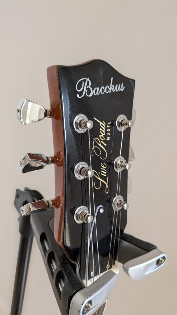 【本日17時まで】Bacchus レスポール ゴールドトップ P-90 美品