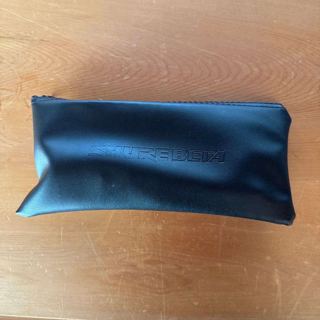 SHURE BETA 58A ダイナミックマイク ケース付き