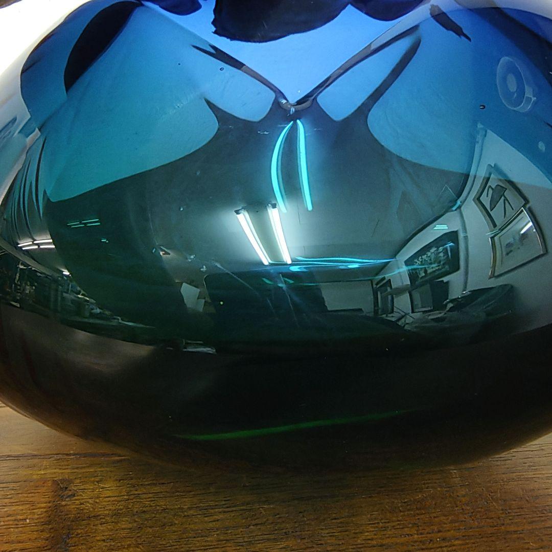 【Beranek】ガラス 花瓶 フラワーベース ミッドセンチュリー