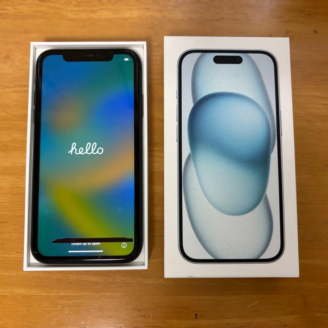 iPhone11 ブラック 256GB 画面傷有り SIMフリー