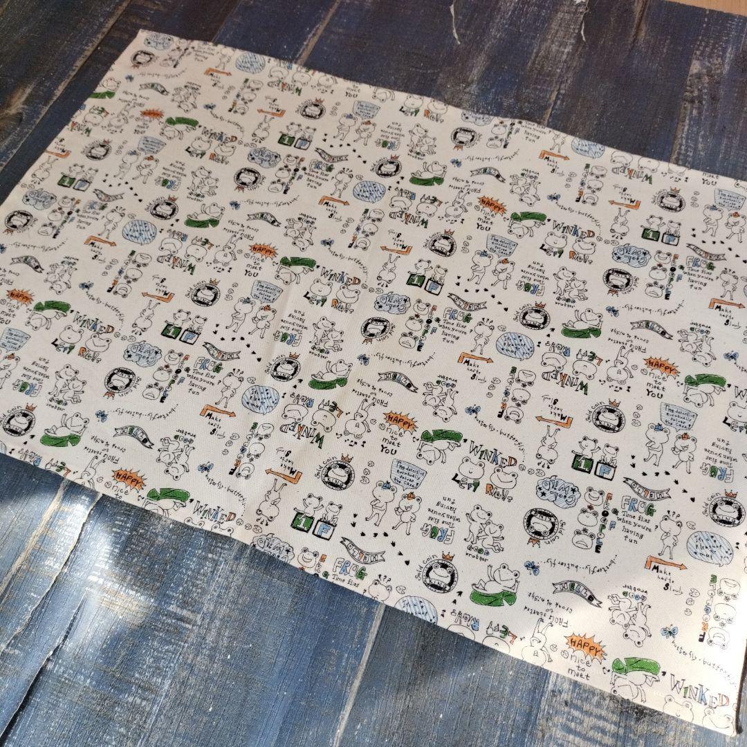 ♬78ayaさまオーダー専用☆入園入学5点セットHALLOカエルカナリアイエロー