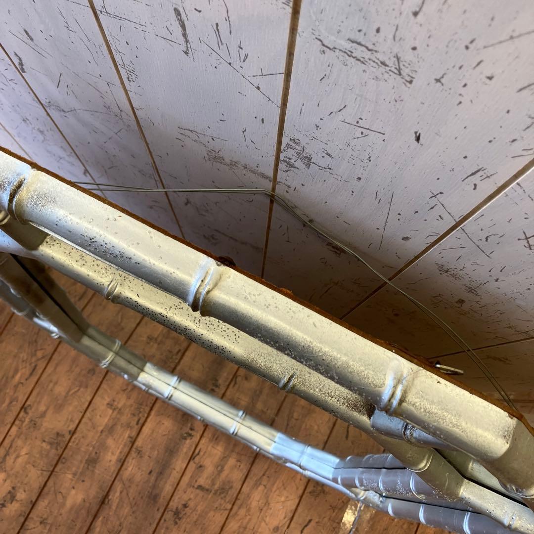 アンティーク 8角形 ラメ 装飾 9面 壁掛け鏡 ウォールミラー 姿見