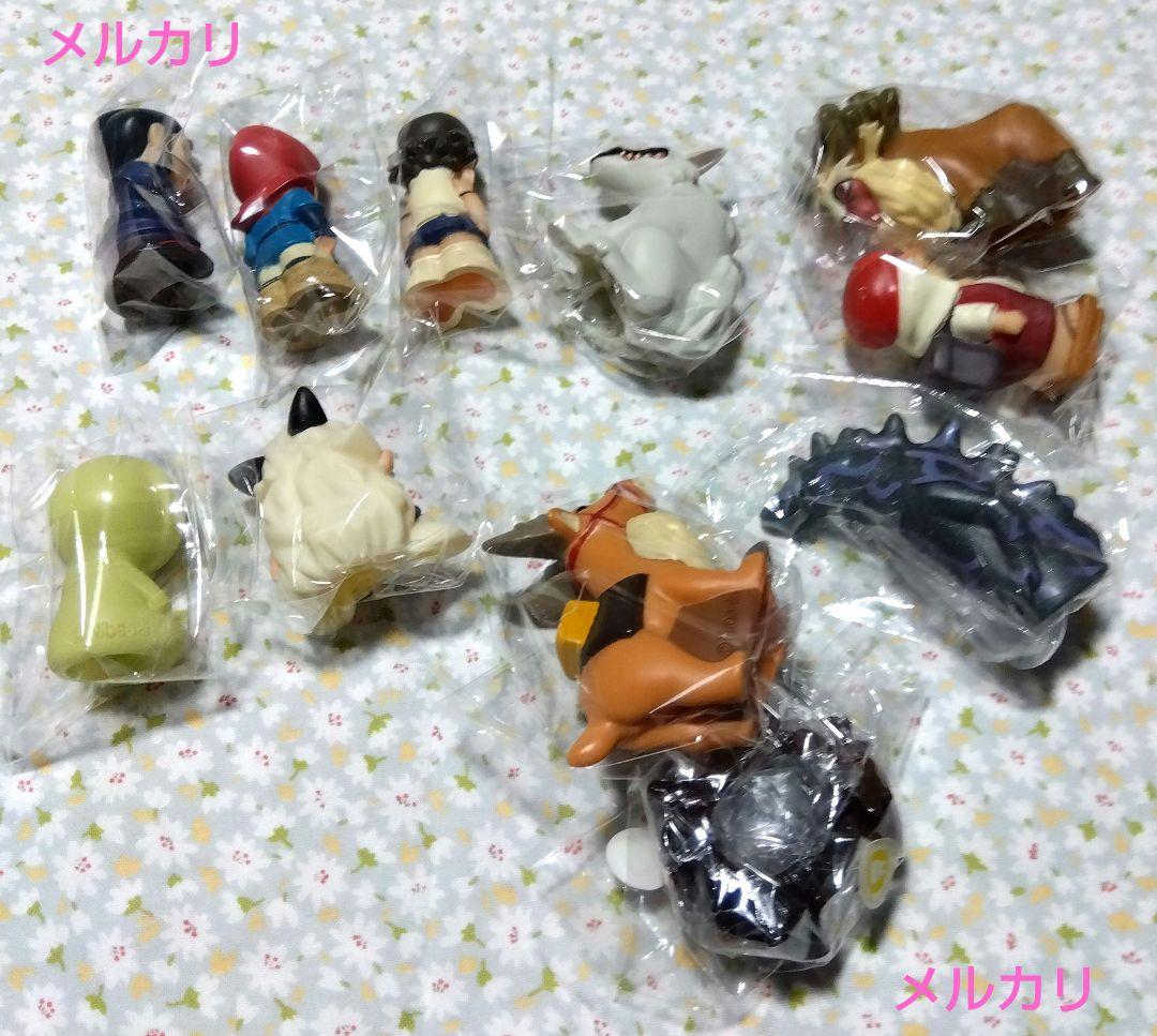 ジブリ指人形まとめ売り　もののけ姫１１種