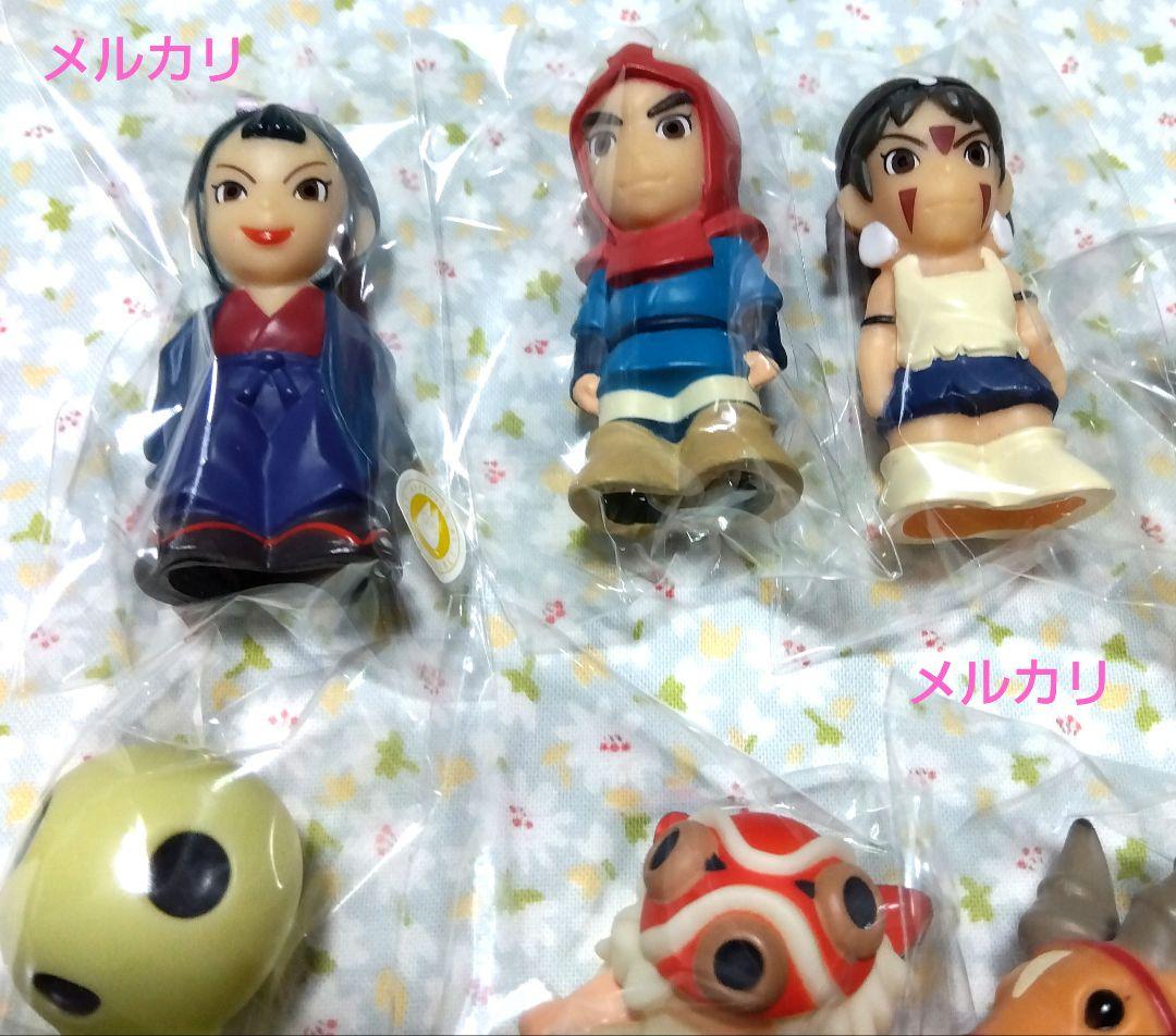ジブリ指人形まとめ売り　もののけ姫１１種