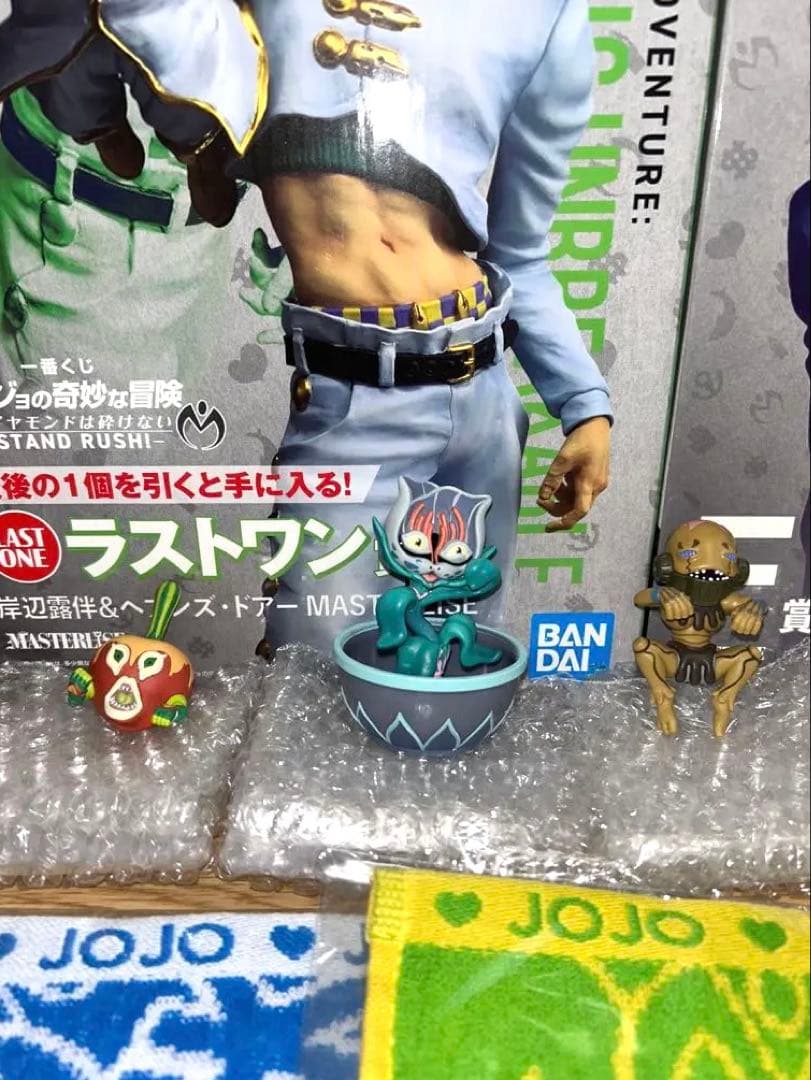 ジョジョの奇妙な冒険 フィギュアセット 一番くじ ラストワン賞F賞G賞おまけ付き