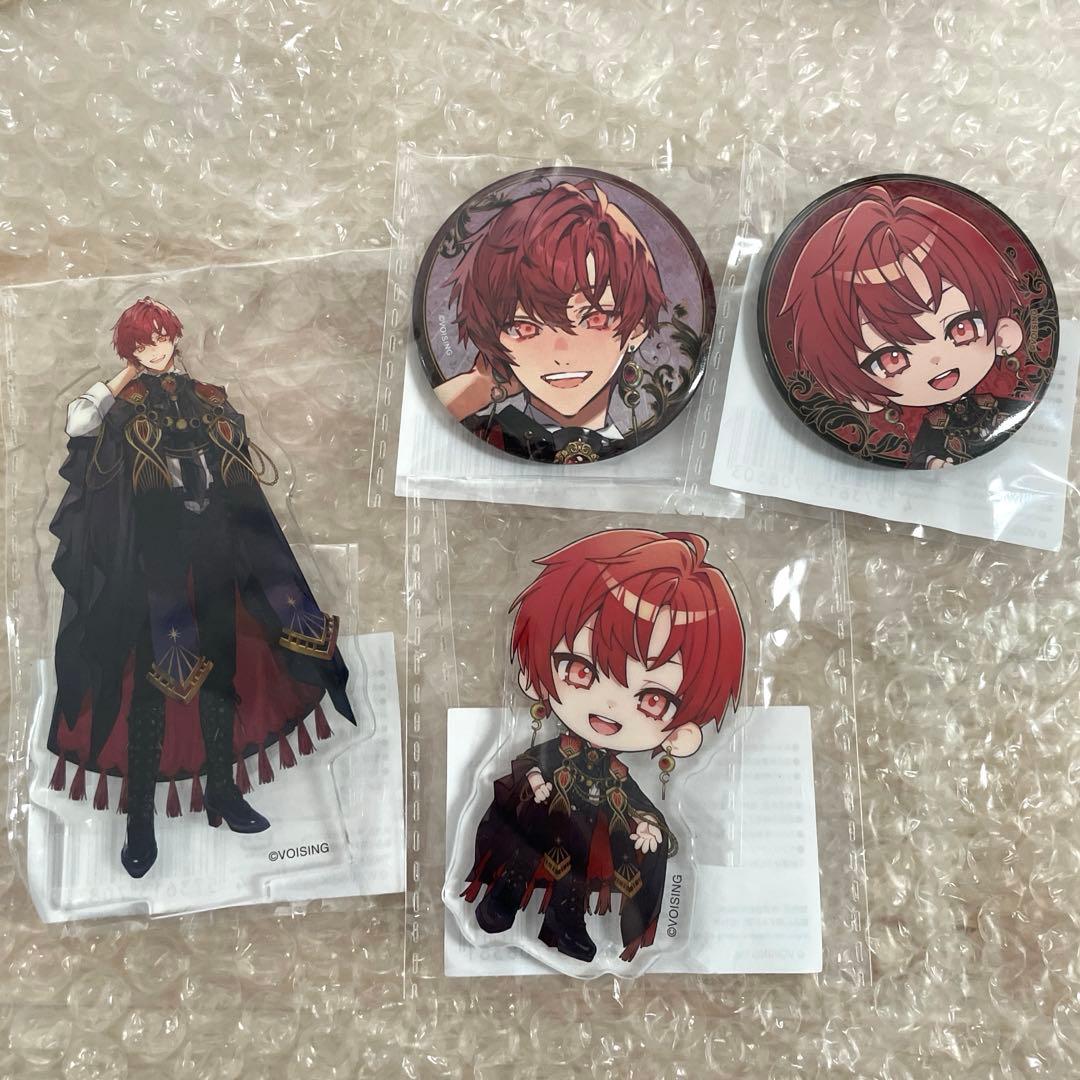 ブラフラ　ユエル　スターターグッズ　アクスタ　アクキー　缶バッジ
