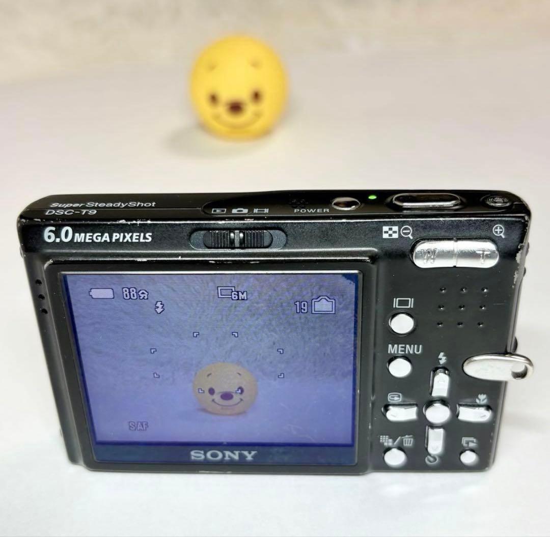 SONY ソニー Cyber-shot DSC-T9 ブラック デジカメ