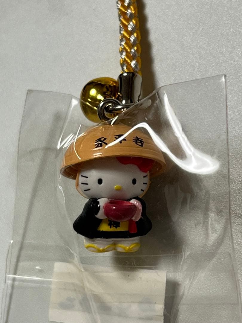 ご当地キティ　根付けストラップ　岐阜限定　福井限定