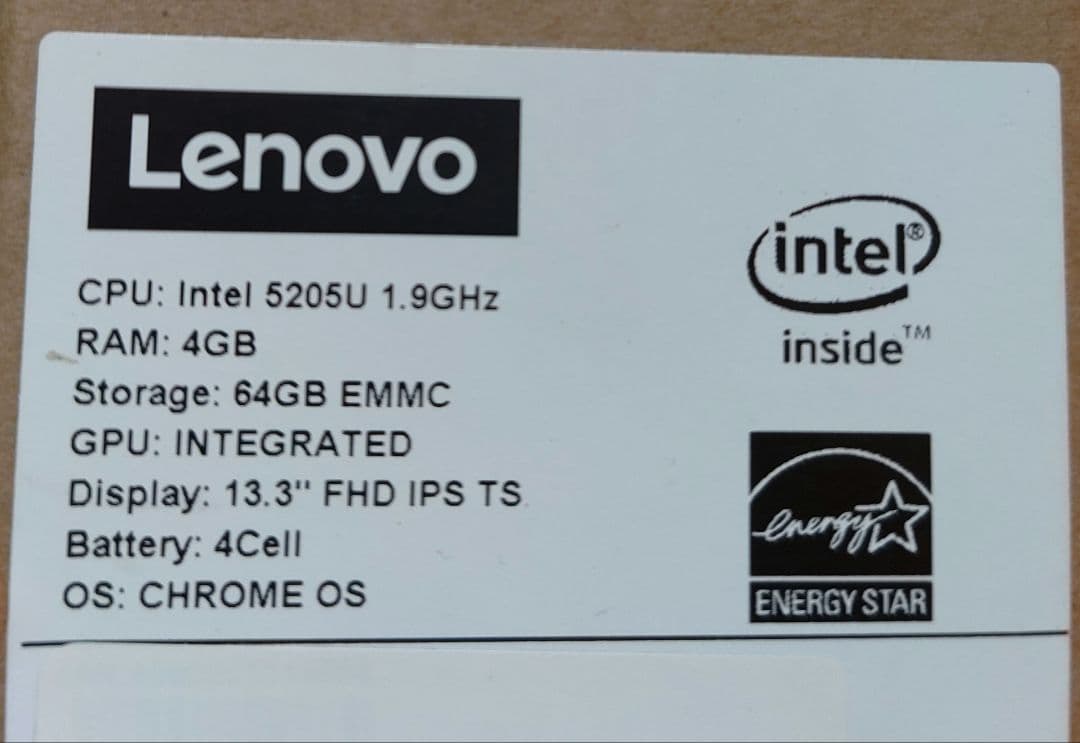 Chromebook本体 Lenovo IdeaPad Flex 5 cb 13IML05