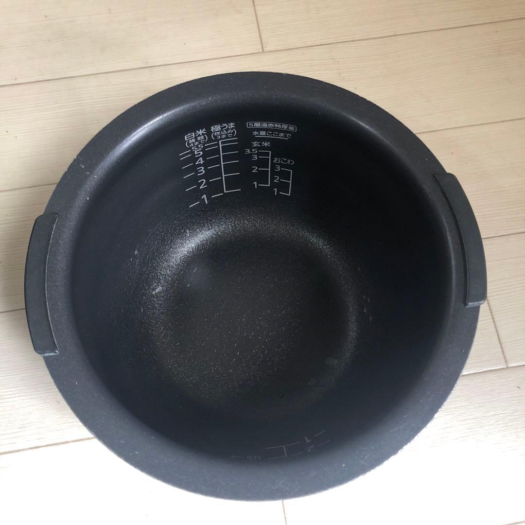 TIGER 5合炊き炊飯器 ブラック