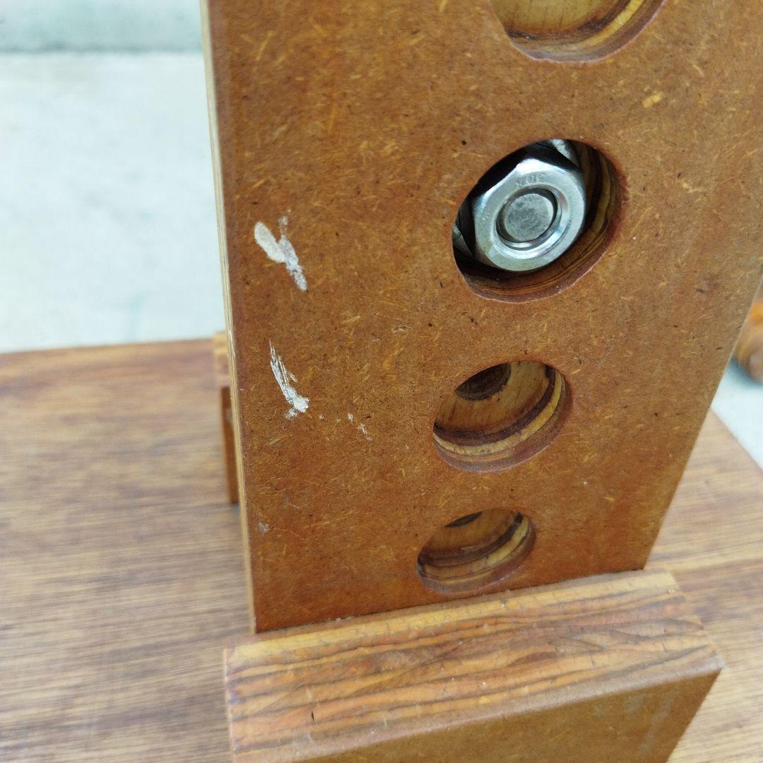 木製スピーカースタンド 2台セット