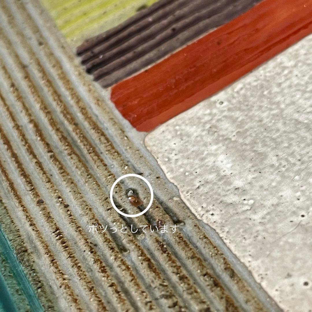 北大路魯山人 写し 銀彩 祥山造 美食道楽 糸巻四方皿 5枚 揃