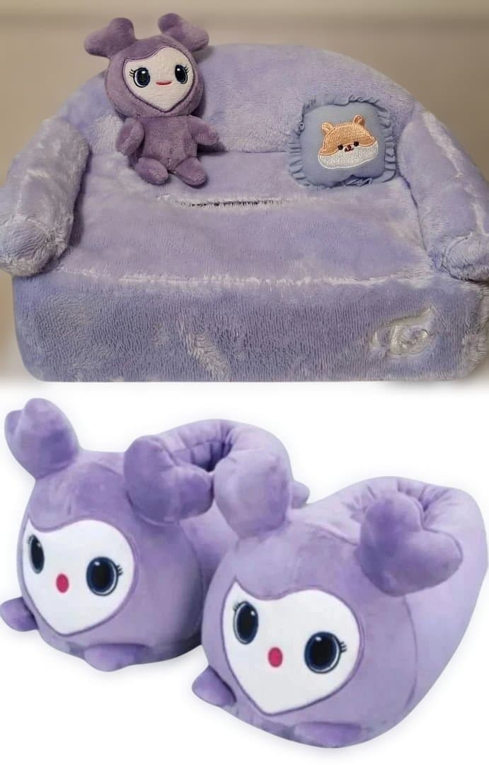 TWICE LOVELYS ぬいぐるみ　スリッパ　ティッシュカバー　サナ　2点