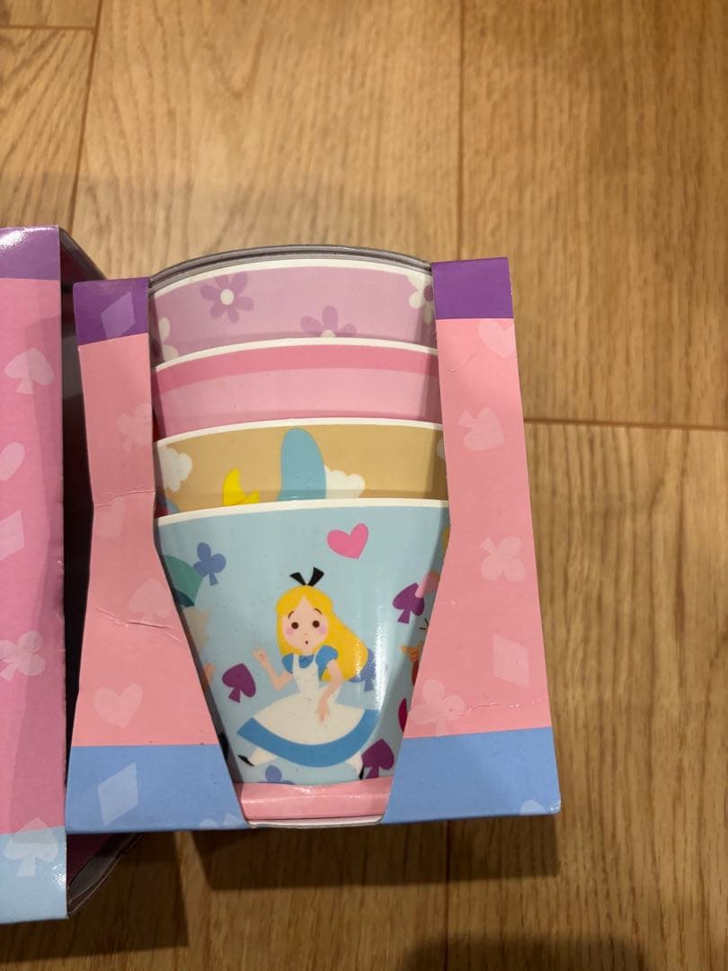 ディズニーストア　メラミンカップ　プレート　ボールセット　ディズニー