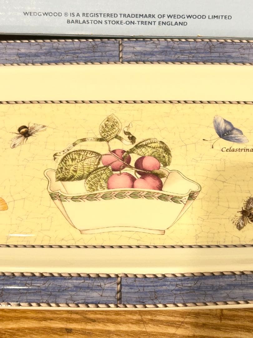 ウエッジウッド　サラズガーデン　プレート皿　箱付き