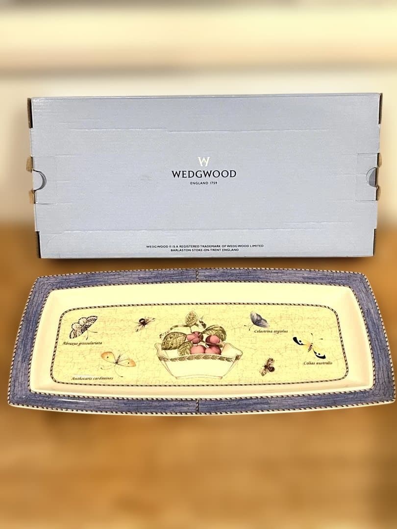 ウエッジウッド　サラズガーデン　プレート皿　箱付き