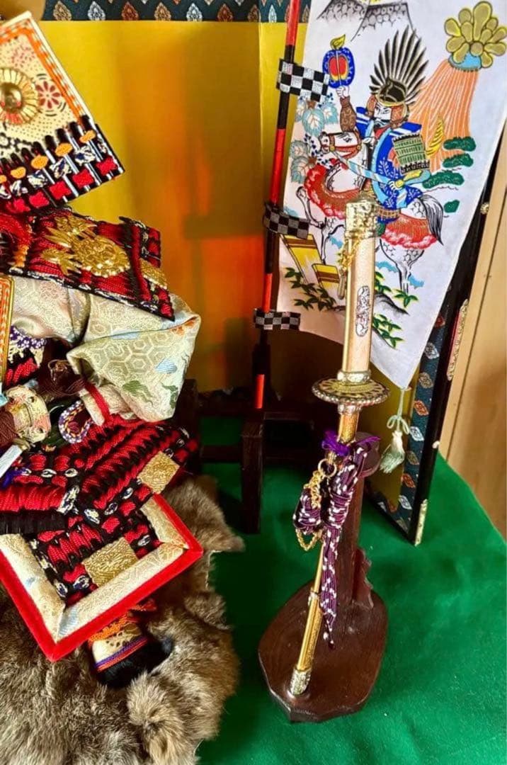 子供の日・五月人形 若武者 菊水作 10号