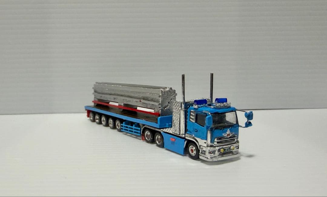 ★積荷付★ＵＤトラックスクオン➕５軸重トレーラー　トラックトレーラーコレクション