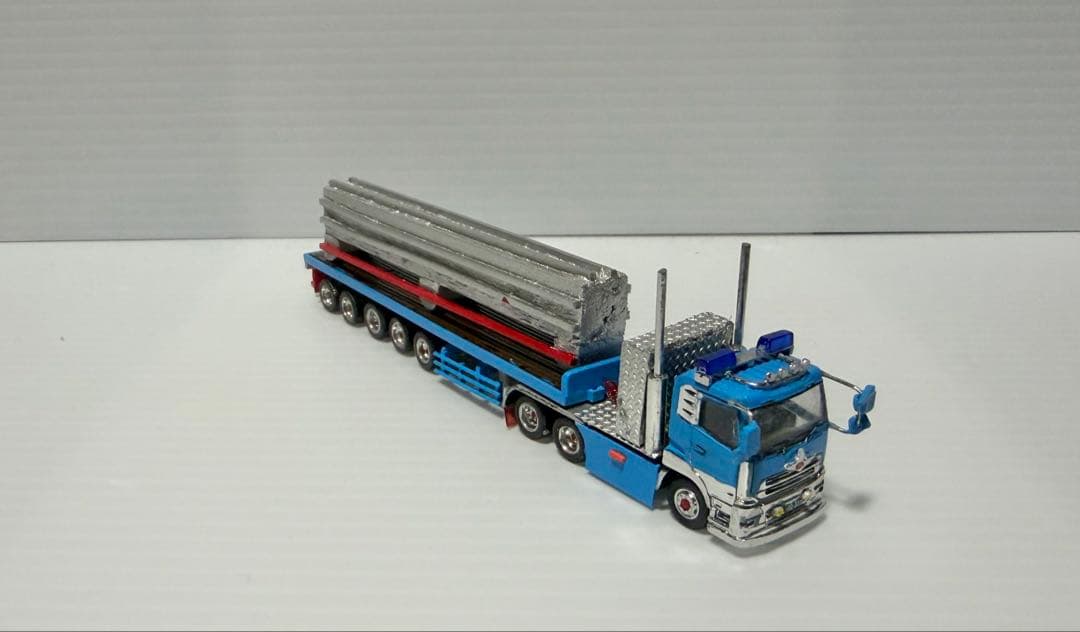 ★積荷付★ＵＤトラックスクオン➕５軸重トレーラー　トラックトレーラーコレクション